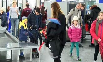 Havalimanı'nda tatil yoğunluğu